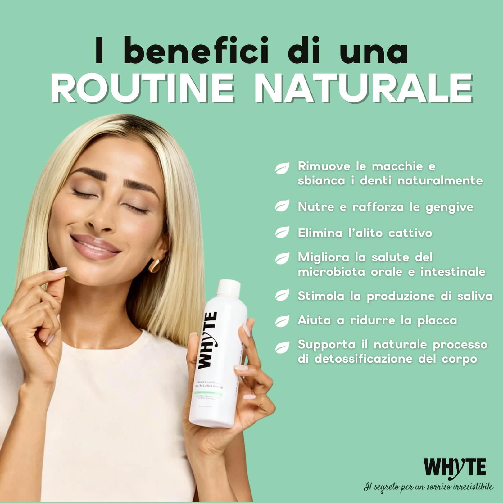 Risciacquo Oil Pulling Biologico