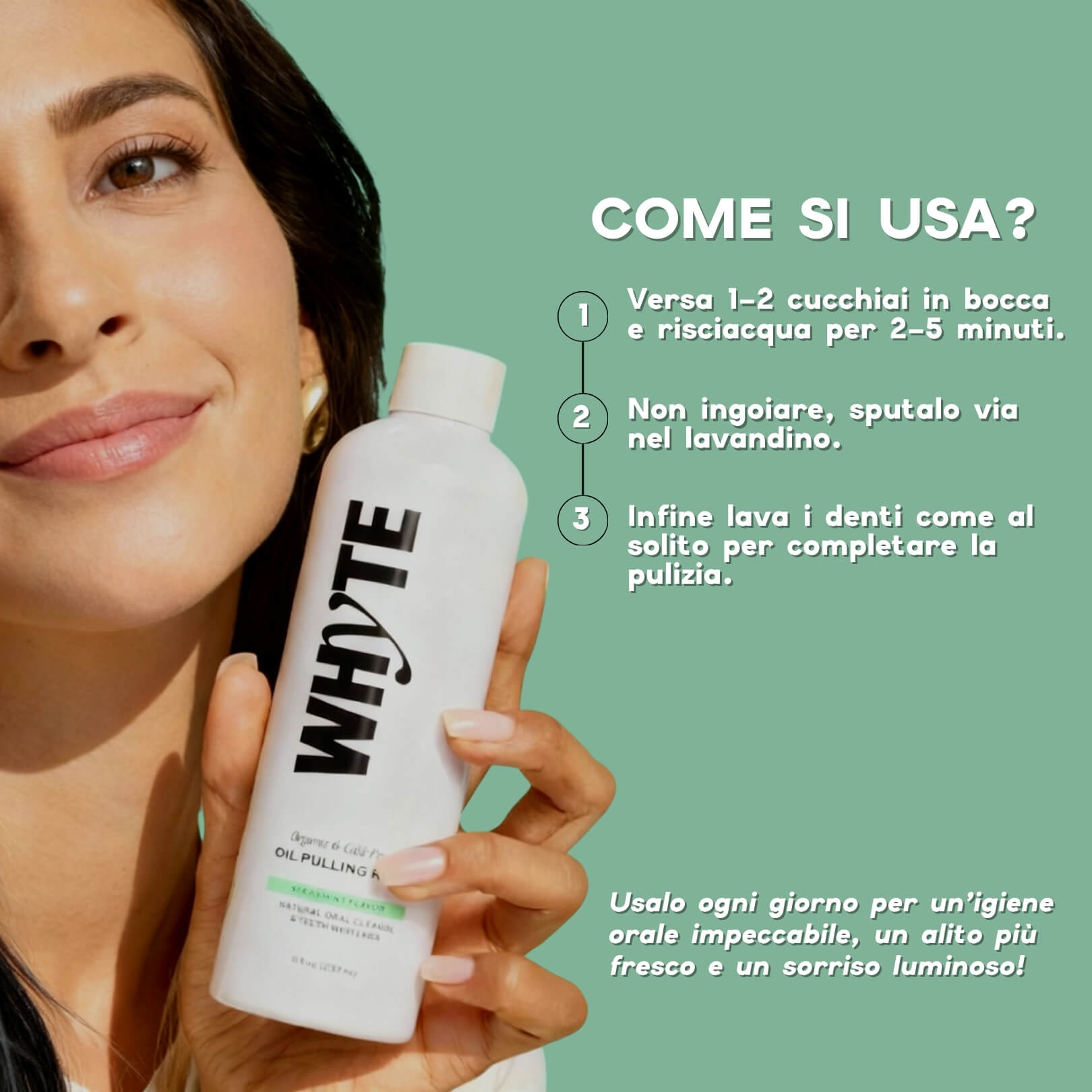 Risciacquo Oil Pulling Biologico