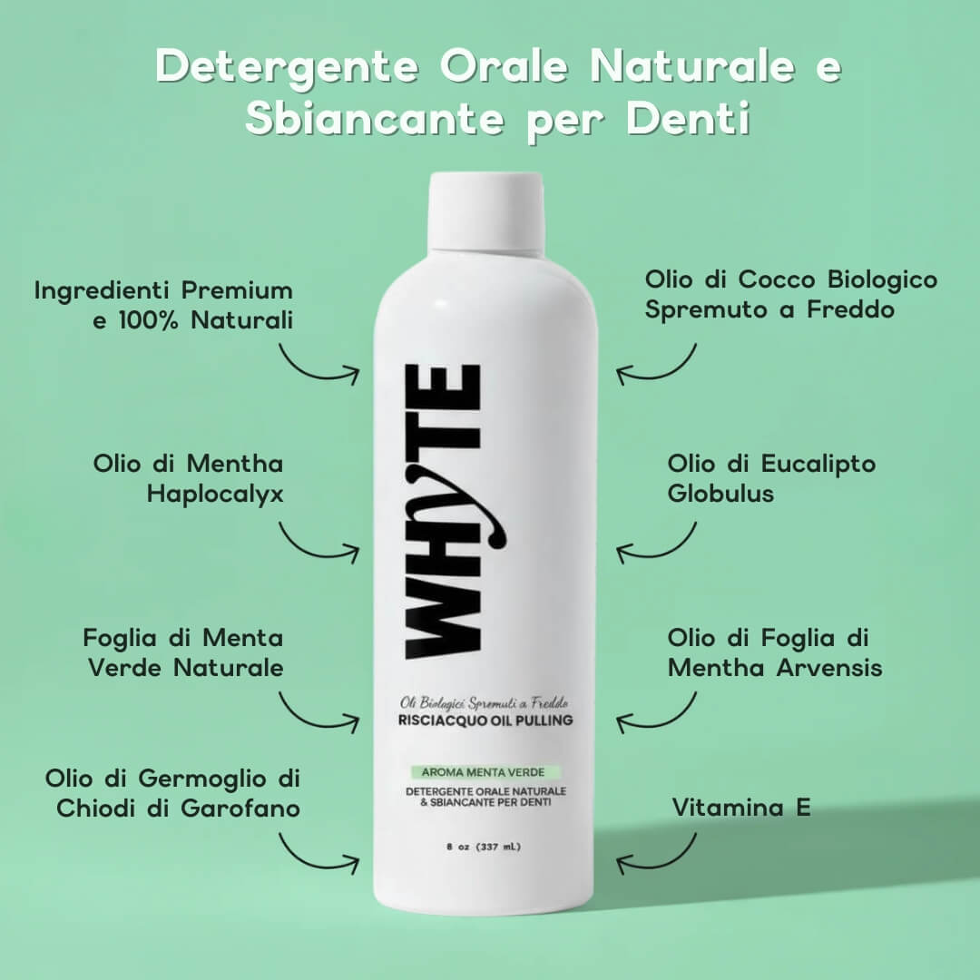 Risciacquo Oil Pulling Biologico
